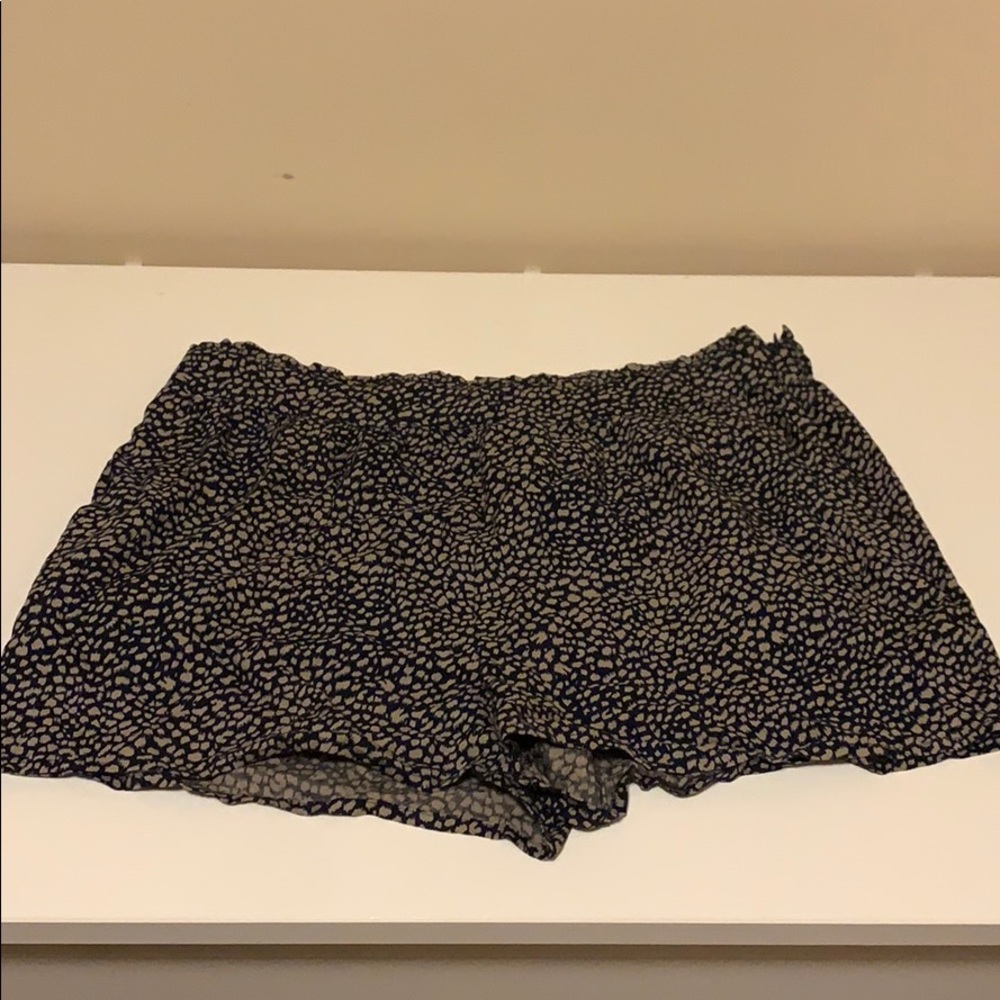 Printed shorts.